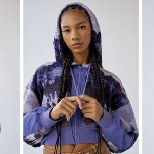 BDG Forrest Sherpa hooded jacket